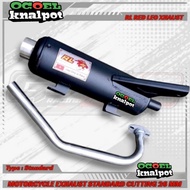MUFFLER PIPE Redleo 1set For Mio Sporty Mio i 125 M3 Mio Soul i 125 Mio GT Gravis Mio Soulty Beat v1