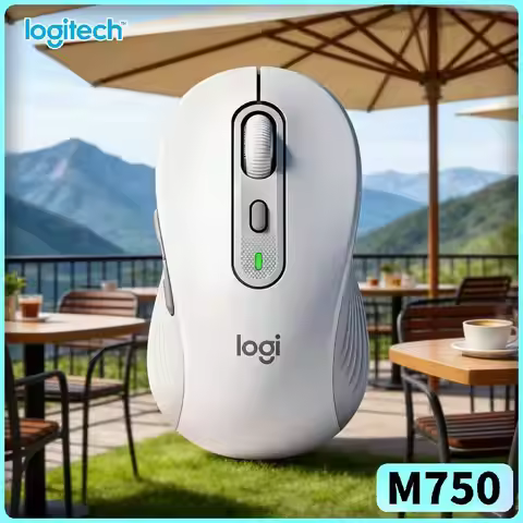 Logitech M750 Silent Mouse - 90% Noise Reduction Tech, Soft Comfort Grips, 24-Month Battery, Multi-P
