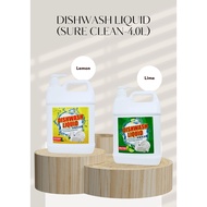 SURE CLEAN DISHWASH LIQUID 4LITER