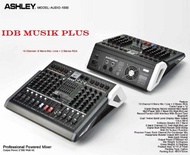 Audio Mixer Power Mixer 10 Channel Ashley Audio1000 Audio 1000 Ashley