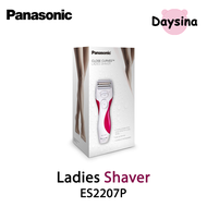 Panasonic Ladies Shaver for Women ES2207P, Cordless 3 Blade Razor, Pop-Up Trimmer, Close Curves, Wet Dry Operation, Independent Floating Heads [ อุปกรณ์กำจัดขน , เครื่องโกนขนไฟฟ้า ]