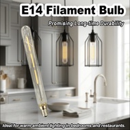 T20 LED Bulb 3W 4W 6W Warm Stage Christmas 3000K For Lamps 220V Edison Decorative Lamp Tube E14 Tube