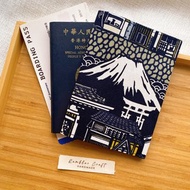 護照套 Passport Holder 護照夾 護照收納 東京古街款