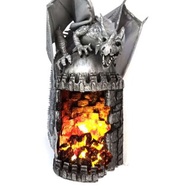 龍led燈檯燈，用於房間裝飾。