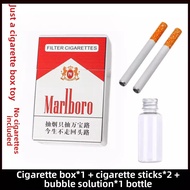kuacai | Abstract Smoking Box Bubble Blower Realistic Cigarette Shape Stress Relief Toy Creative Pra