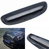 Carbon Fiber Front Engine Hood Bonnet Scoop Vent Cover For Mini Cooper F55 F56 F57 2014-2019