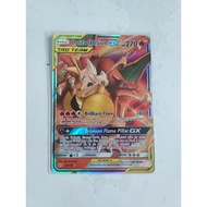 Pokemon charizard braixen gx tag team cosmic eclipse card