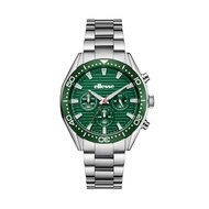 Ellesse Vito Chronograph Quartz Green Dial Stainless Steel Bracelet Men Watch W03-00861-003