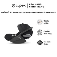 Cybex Cloud T i-Size Comfort Newborn Car Seat - Sepia Black