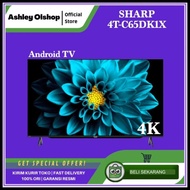 Android Tv 65 Inch Sharp 4T-C65Dk1X 4K Smart Tv Android 11 Sharp 65"