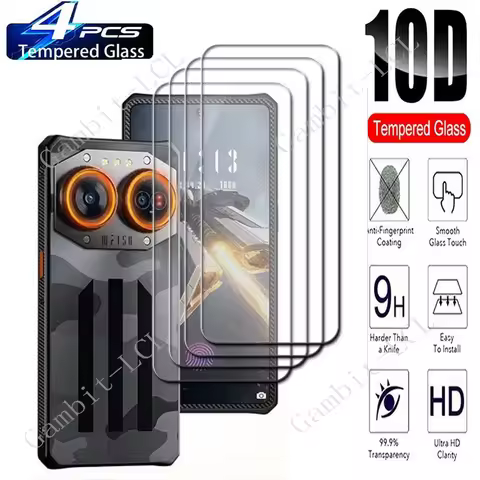 4PCS For ZTE IIIF150 Air2 Ultra 6.8" Screen Protective Tempered Glass ON IIIF150Air2Ultra Air2Ultra 
