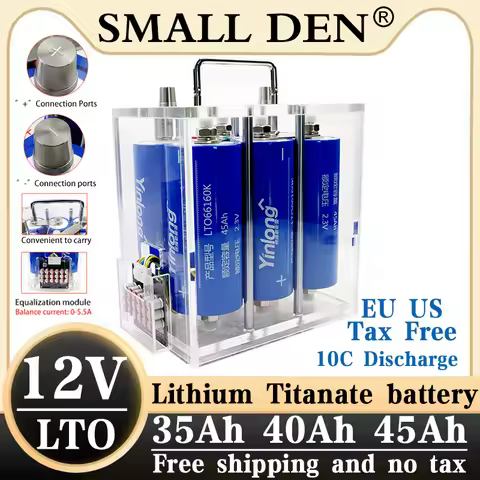 12V 35Ah 40Ah 45Ah Battery Original Yinlong LTO 66160 10C DIY 6s Low Temperature Resistant Lithium T