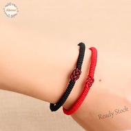 【hot sale】 ™✘ B58 AHOUR Good Lucky Bracelet Simple Red Rope Bangles Gifts For Lovers Friendship Chinese Knots Men Buddhist Adjustable Wrist Jewelry/Multicolor
