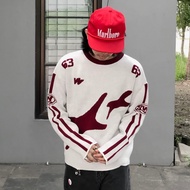 WP Company - Knitwear BOXY Rate Football Star Knit Unisex Sweater / Men's & Women's Knitted Sweater 