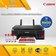 Canon Pixma G2010, G3010 All In One A4 Color Ink Tank Printer (Print, Scan, Copy) Canon GI-790 Ink B