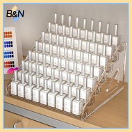 B&N   3/4/5/6/7 Layers Acrylic Cosmetic Nail Polish Orgaizer Display Ra Lipsti Perfume Makeup Storag