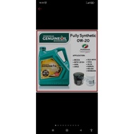 perodua engine oil 0w20