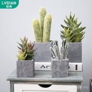 Home Accessories Bedroom Decorations Green Plants Nordic Desktop ins High Simulation Cactus Succulen