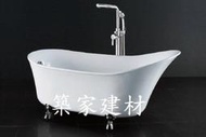 【AT磁磚店鋪】CAESAR 凱撒衛浴 古典浴缸 KT1160/KT1250 獨立浴缸