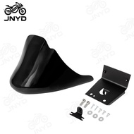 JNYD Motorcycle Black Front Bottom Spoiler Mudguard Air Dam Chin Fairing ABS Plastic for Harley XL S