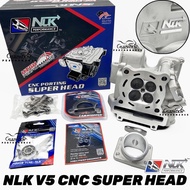 NLK PERFORMANCE RACING SUPER HEAD PORTING OVAL CNC V5 20/23 22/25 23/26 24/27 25/28 Y15ZR LC135 NLK SUPER HEAD CNC LC135