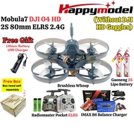 Happymodel Mobula7 O4 DJI 2S 80mm CrazyF405HD ELRS V3.0 Digital HD Micro Whoop +RadioMaster Pocket B