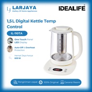 Idealife Electric Kettle Digital/ Electric Temperature Control Kettle (1.5 Liter) IL-110TA