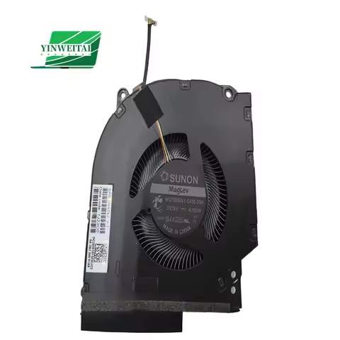 Fan For HP Victus Gaming 9 16-R 16-DW 16-DX 16-WD 16-AE TPN-C169 MG75091V1-C190-S9A N44738 N44742-00