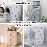 Top-Load Front-Load Washing Machine Cover, Thick, Dustproof, Waterproof, Washing Machine/Dryer Cover