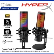 HYPER-X HYERPX QUADCAST 2 (872V1AA) / QUADCAST  2 S (9A273AA) WIRED USB CONDENSER GAMING MICROPHONE 