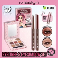 MISSLYN-ชุดอายไลเนอร์และอายแชโดว์, ชุดอายแชโดว์ Eye Believe In Fairytales, ชุด 9 สีอายแชโดว์พร้อมกระ