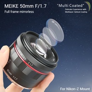 Meike MK 50mm f1.7 Manual Lens for Sony/Fuji/M43/Nikon