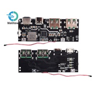 22.5W Power Bank 5-Port Bidirectional Fast Charging Mobile Power Module Circuit Board QC4.0+PD3.0