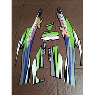 KAWASAKI Striping sticker body strip sticker Kaze r 97kawasaki