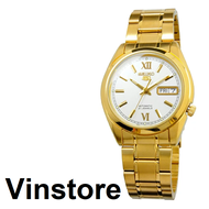 [Vinstore] Seiko 5 SNKL58K1 Automatic Gold Stainless Steel White Dial Men Watch SNKL58K SNKL58