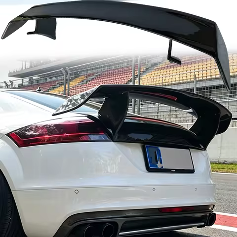 For Audi MK2 pure carbon fiber trunk modified rear wing compression wing TT TTS car accessories 2012