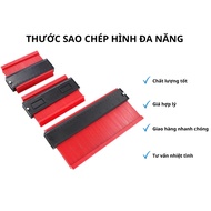 Shape copying ruler, contour angle ruler, shape copying ruler to support tile and wooden floor const