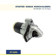 ไดสตาร์ท นิสสัน NISSAN MARCH/ALMER  HR12DE-DDR 1.2cc 9T (Built-แท้ใน)