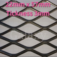 Expended  Metal Tickness 3mm (MESH) Diamond Mesh (Wire Mesh)(Jaring Besi)(Jaring Pagar)(Mild Steel Besi)