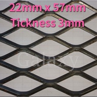 Expended  Metal Tickness 3mm (MESH) Diamond Mesh (Wire Mesh)(Jaring Besi)(Jaring Pagar)(Mild Steel B