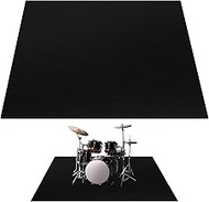 Drum Rug, 6x5FT Drum Mat, Drum Carpet with Non-Slip Grip Bottom, Soundproof Musical Instrument Rug (