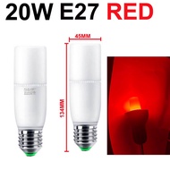 SUPER RED LED STICK BULB 20W E27 AC240V 超适合 灯笼 超级红 》红红旺旺！！Suitable for Lantern use