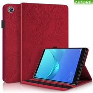 Tablet Cover For Huawei MediaPad M5 10.8 inch CMR-AL09/W09/W19 Emboss Tree Flip Wallet Stand Cover F