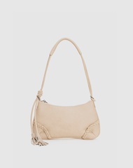 URBAN REVIVO Bag Handbag Elegant with tassels Top-Handle Bags Shoulder Bag Vegan Leather Backpack 2024 new