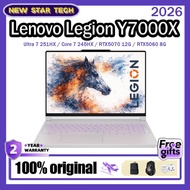2026 Lenovo Legion Y7000X Ultra7 & Core7 CPU RTX5060 8G /RTX5070 12G Thin Gaming Laptop