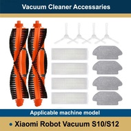 For Xiaomi Robot Vacuum-S10 S12 | B106GL Accessories Brushes Hepa Filter Mop Cloth Main Side Brush Vacuum Cleaner Accessories