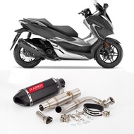 Motorcycle Modified Exhaust Pipe Muffler FORZA300 Scorpio Exhaust Pipe Buddha Sand Muffler Forza 300
