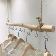 Hanging Branches Shelf Hanger Clothing Store Clothes Rack Steel Wire Ring Clothing Display Rack Hang