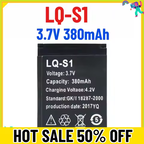 380mAh LQ-S1 DZ09 for DJ-09 V8 X6 AB-S1 SCX-M9 FYM-M9 GJD HKS-S1 LQS1 Smart Watch Battery