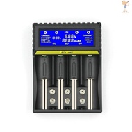 Multifunctional Battery Charger 18650 Lithium-ion Battery Nickel Metal Hydride Nickel Cadmium AA AAA 9V Battery Charger Smart Charger with LCD Display  TOP101